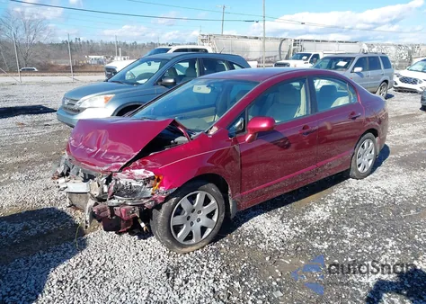 2008 Honda Civic Lx from USA, damaged, VIN 1HGFA16588L040161
